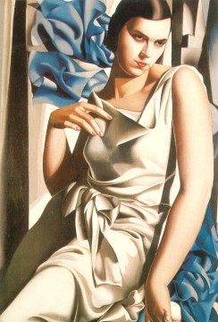 m夫人の肖像 1932年 現代タマラ・デ・レンピッカ Oil Paintings